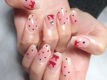 エクラ(eclat)/バレンタインネイル