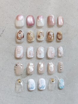 プティットスリール アイラッシュ 豊田店(Petit Sourire Eyelash)の写真/再現力◎画像の持ち込みOK!理想のネイルが叶う♪【本格ケア・フィルイン込◆アートフリー120分¥8400】