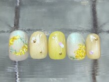 ナネア カラー(nanea color)/ミモザイエローネイル　11500円