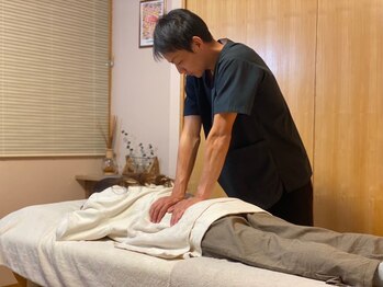 整体サロン　アンティオール　大森本店【頭痛/不眠/耳鳴り/腰痛/肩こり/骨盤矯正】/施術風景