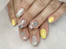 ヘアーアンドネイル ルシア(Hair&Nail Lucia)/お花ホロ