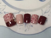 ネイルサロン リリオ(Nail Salon Ririo)/冬ツイードネイル