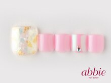 ネイルサロン アビー 宮益坂店(abbie)/オーロラシェル　￥12518
