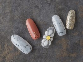 クリア☆お花ネイル