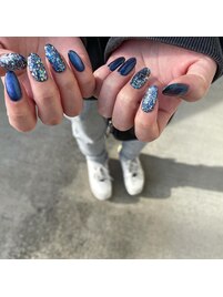 ワンカラー＋アート5本