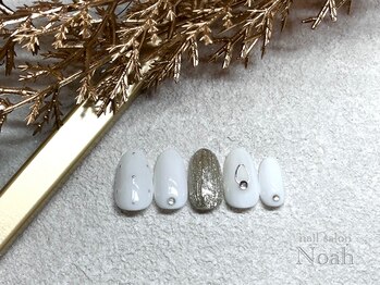 ミラーネイル フィルイン