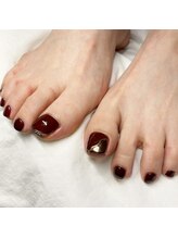 ミントリーフ バイ リート(Mint leaf by Reat)/ボルドーネイル