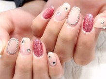 ビューティービースト フォー ネイルアンドアイラッシュ 松浜店(beauty:beast)/囲みパーツネイル☆