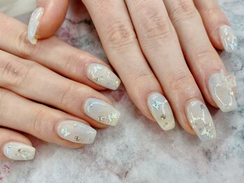 ディーネイル 四条烏丸(D-nail)/【春井】蝶々×ブルー