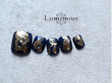 ルミナスネイル(Luminous Nail)/デザインFOOT*新7400円/再7900円