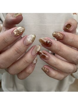 リノ 大阪本町店(lino)/ニュアンスネイル