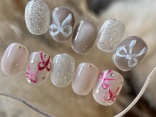 メロウ(mellow)/リボンネイル