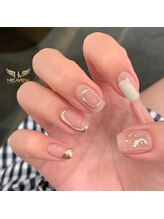 ヘブン ネイル 鶯谷(HEAVEN Nail)/オフィス向けの上品なデザイン