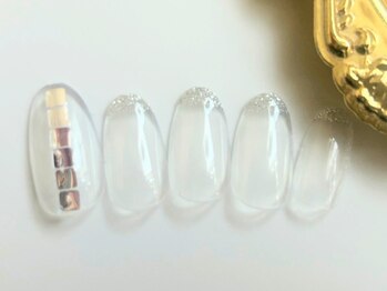 ミュゲットネイル(Muguet nail)/クリアネイル