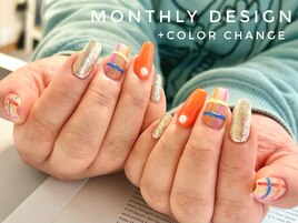 カラフルチェック＊2月monthly