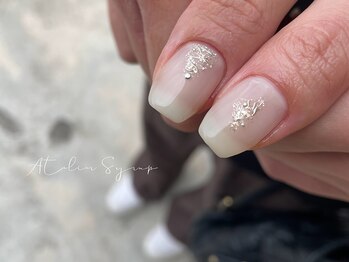 アトリエシロップネイル(Atelier Syrup nail)/たっぷりデザインコース¥7000
