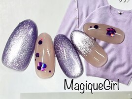 【マグネット定額ネイル】