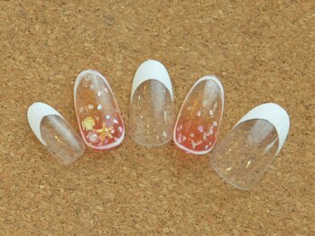 フレンチ×シェルnail☆