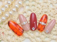 レインボートライブドゥネイル(rainbow tribe deux NAIL)/べっ甲ネイル