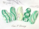 うねうねニュアンスネイル￥9000