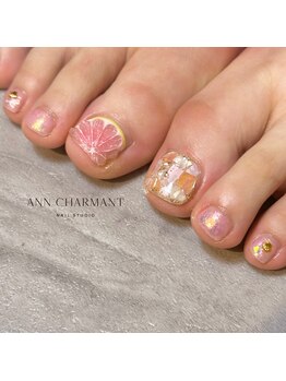 アンシャルマンネイルスタジオ(Ann charmant nail studio)/セレクトアートコース¥7,300～