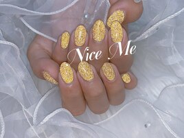 ギラギラフラッシュネイル