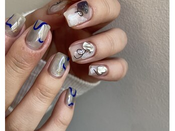 ミニョン 北堀江(mignon)/寒色ニュアンス