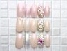 定額￥7980！艶マグ＆ストーン埋めつくしネイル★ウォーターケア込