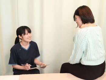 二子新地整骨院鍼灸マッサージ院/丁寧なカウンセリング♪
