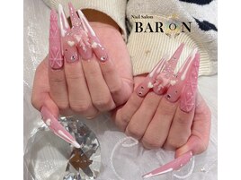 チェック柄ネイル