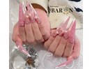チェック柄ネイル