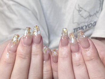 ウサギネイル 新大久保店(usagi nail)/キラキラネイル