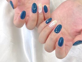 波風ニュアンスネイル