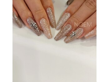 ノエム ネイルサロン(NOEM)/キラキラブラウンラメ☆