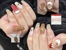 クリスマスネイル