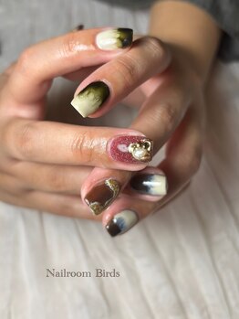 バーズ(Birds)/定額デザインA＋アート1本