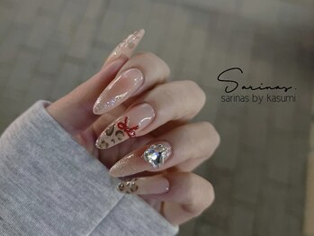 サリナスネイル 西院店(SARINASNAIL)/ガーリーレオパード♪