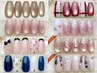 人気No.5★【定額】6,840円コース ─ 人気/定番アートネイル200種♪