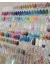 【初回オフ無料】シンプルハンドネイル☆ラメグラデーション¥5000