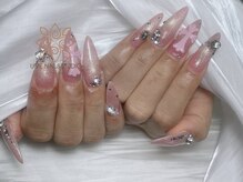 ウメネイルスタジオ(UME NAIL STUDIO)/題長さだしやり放題×つけ放