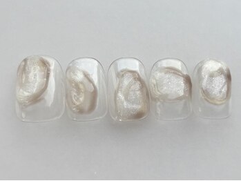 アイネイルズ 池袋店(I-nails)/もやもやニュアンス