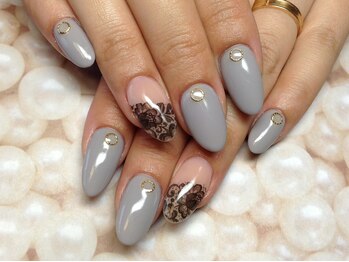 ラウト デコレーションアンドネイルサロン(Lauto Decoration&Nail Salon)/レースフラワーネイル