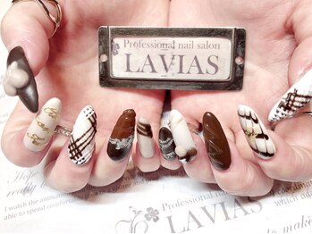 プロフェッショナル ネイルサロン ラヴィアス(LAVIAS)/【スカルプ】10本アートし放題