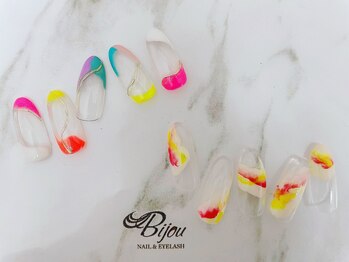 ネイルアンドアイラッシュ ビジュ(Bijou)/Bijou(定額ネイル)