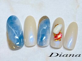 定額ネイル　7,700円　A‐059