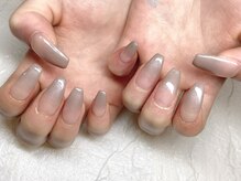 ネイルキュート アンド クールラッシュ 亀有店(nailcute & CoolLash)/Glitter gradation