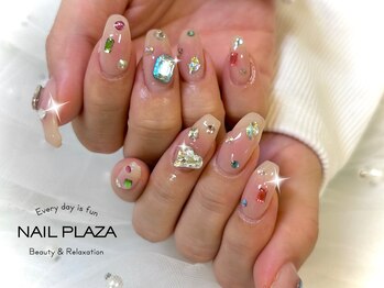 ネイルプラザ 河原町OPA店(NAIL PLAZA)/キラキラネイル