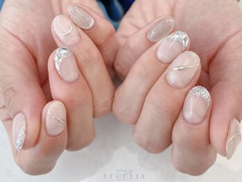 サロンドルクリア 銀座店(Salon de LUCULIA)/ブライダルネイルガラスアート