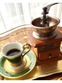 心開花 秋葉原(Shinkaika)&nbsp;当サロンこだわりのコーヒー♪挽き立ての香りが最高です…！
