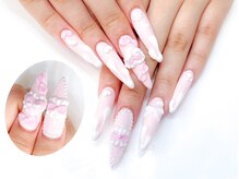 ネイルコレクション ピンク(Nail Collection Pink)/長さだしジェル付け放題★ALL3D
